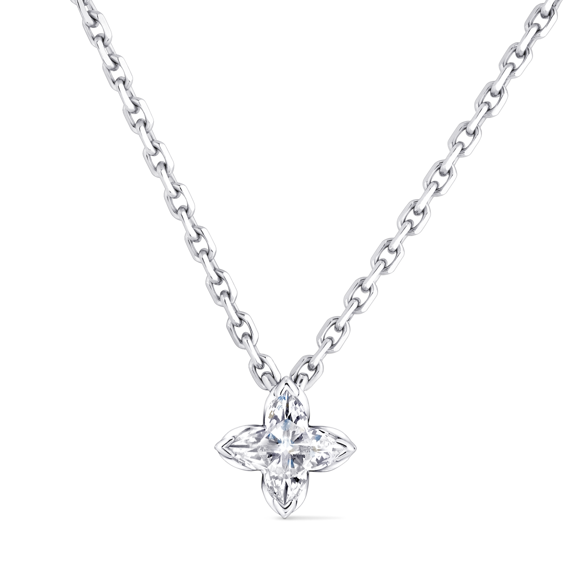 LV Diamonds Stud, LV Monogram Star cut - per unit - Collections